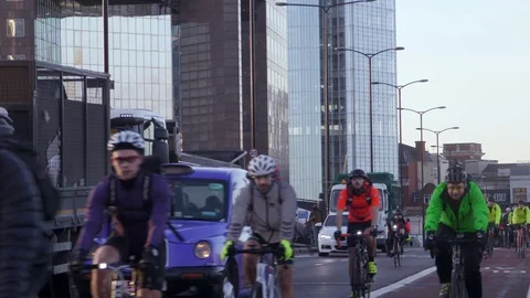 Traffic in London Stock Footage 102042520