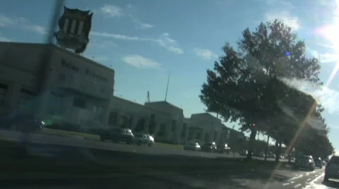 Traffic in Los Angeles, California Stock Footage