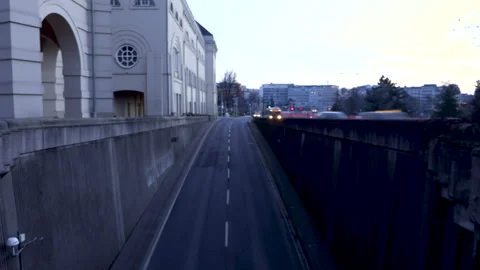 Traffic in Luxembourg Stock Footage 142718384