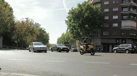 Traffic Madrid Vidéo 12134757