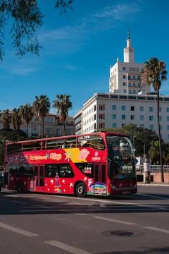 Traffic in Malaga Stock Photos