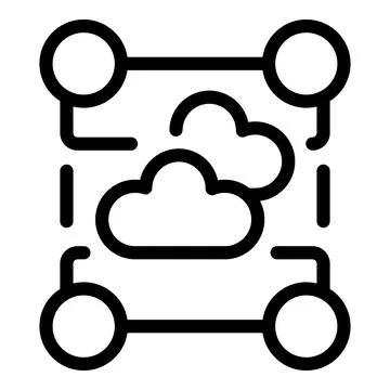Traffic management icon outline vector. Infrastructure project Stock Illustration