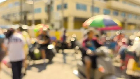 Traffic market5 Stock Footage 321666232