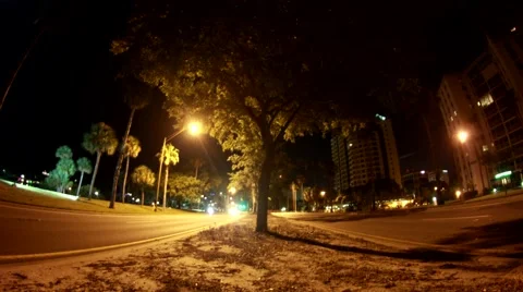 Traffic median Stock Footage 40632269