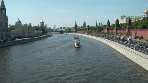 Traffic In Moscow Stock-Footage 6107201