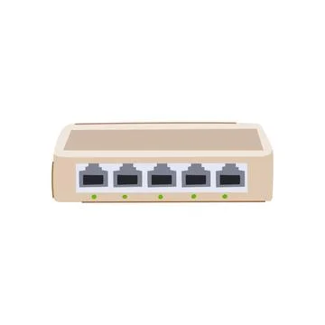 Traffic network switch cartoon vector illustration イラスト素材