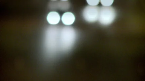Traffic At Night Changed focus  Video stock 417880