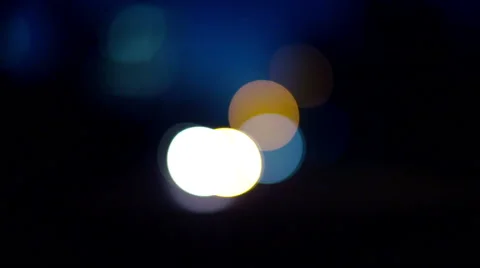 Traffic in the night city. Stock Footage 51486839
