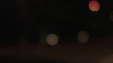 Traffic night comes into fo2 Stock Footage 418170