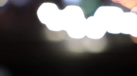 Traffic at night. Defocused. Stock Footage 10073285