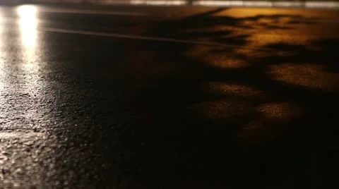 Traffic at night Stock Footage 10607099