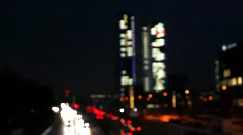 Traffic at night Stock-Footage 20535832