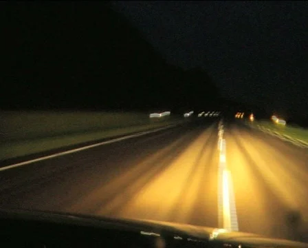 Traffic at night II Video stock 87990