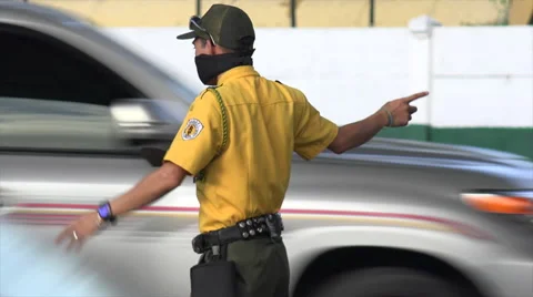 Traffic Officer Philippines 動画素材 62090410