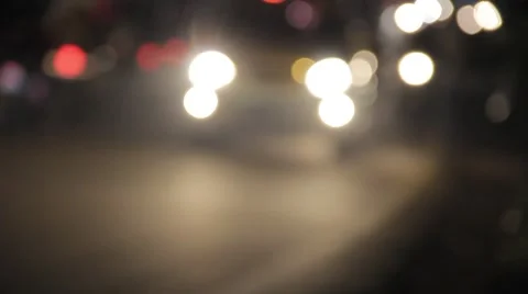 Traffic with opening transition Stockbeeldmateriaal 40666926