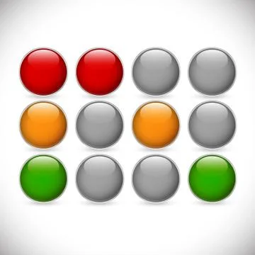 Traffic or control lights Illustration
