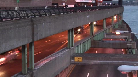 Traffic on Overpass 2 스톡 동영상 304919