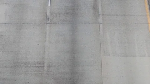 Traffic Overpass - Vertical Angle Stock Footage 73870095