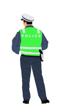 traffic policeman drawing