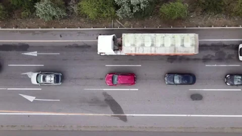 Traffic on the Pontoon Bridge. Vidéo 136045044