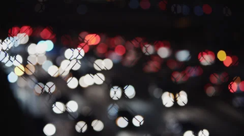 Traffic - Rack Focus Stock Footage 33733776