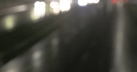 Traffic rain night Stock Footage 145873413