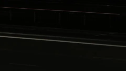 Traffic rain night Stock Footage 145875481