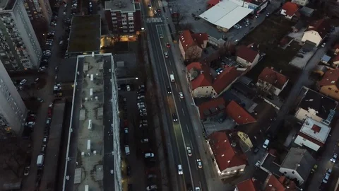 Traffic rainy day Video stock 125719507