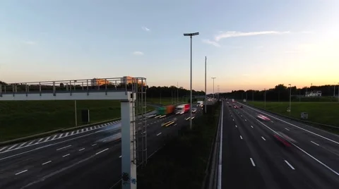 Traffic Ring Antwerpen Borgerhout Video stock 41724542