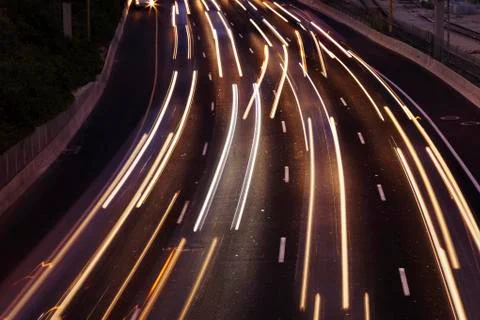 Traffic river Stock Photos