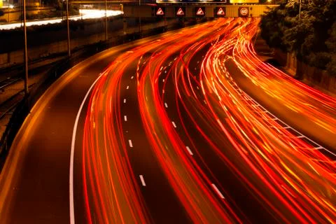 Traffic river Stock Photos