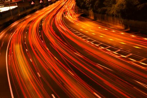 Traffic river Stock Photos