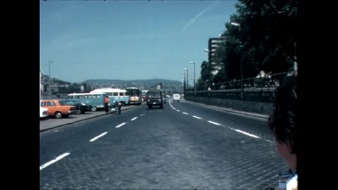 Traffic on Riverside Road Stock Footage 278410129
