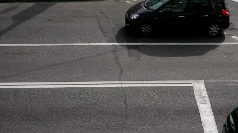 Traffic on the road Stock Footage 718712