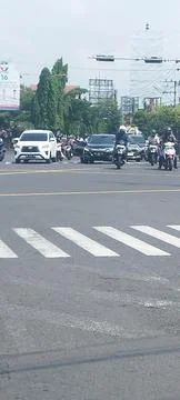 Traffic on road. Stock Photos