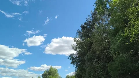 Traffic on the road view from the car Stock Footage 277082053