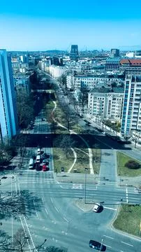 Traffic Roads of Berlin Fotos de archivo