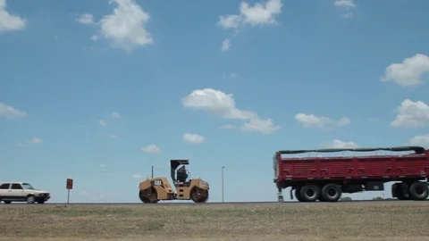 Traffic on route Stock Footage 78654858