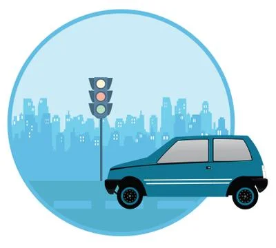 Traffic rules Stock Illustration