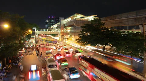 Traffic in rush hour. Stock Footage 25515275