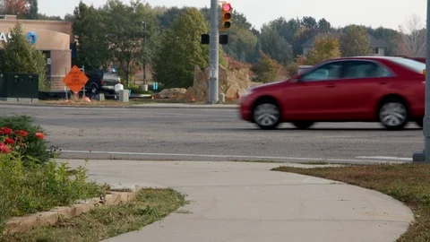 Traffic at rush hour Stock-Footage 98897759