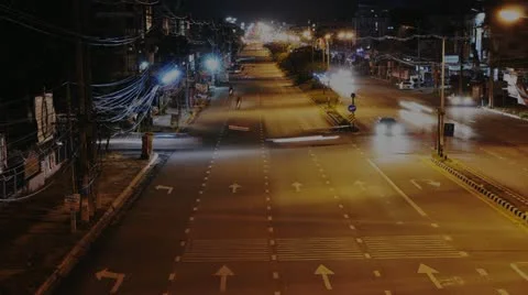 Traffic scene in Thailand 库存影片 20454677