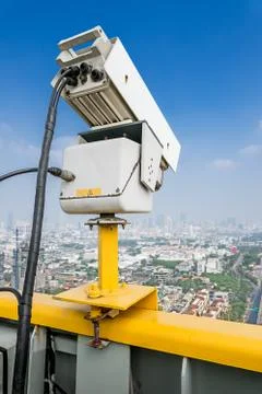 Traffic security camera Stock Photos