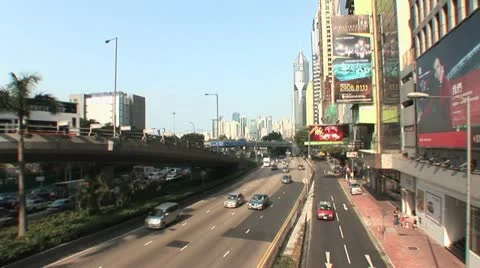 Traffic in Shanghai 5 Stock Footage 10879196