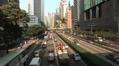 Traffic in Shanghai 7 Vídeo Stock 10879203