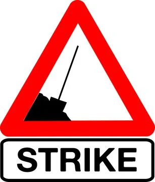 Traffic sign construction zone. Vector illustration. イラスト素材