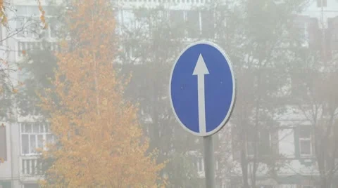 Traffic sign Stock Footage 8974346