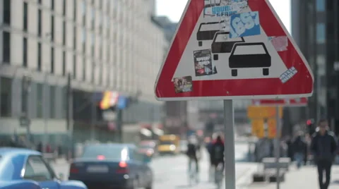 Traffic sign Stock Footage 64811462