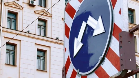 Traffic sign    Video stock 78733460