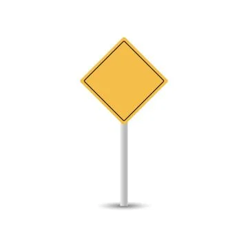 Traffic sign graphic template Stock Illustration